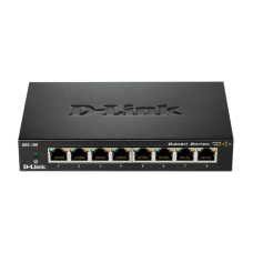 D-link DGS-108 8-port 10/100/1000 fém házas Switch